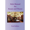 Style Manual for Essays and Theses
