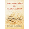 To Err is Human or Hidden Agenda: Why Jimmy Carter Owes the Iranian People an Apology