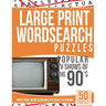 Large Print Wordsearches Puzzles Popular TV Shows of the 90s: Giant Print Word Searches for Adults & Seniors