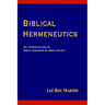 Biblical Hermeneutics: An Introduction to Basic Concepts of Bible Study