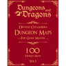 Dungeons and Dragons Divine Chambers Dungeon Maps for Game Masters Vol 1: 100 Unique Temple Maps and Stories for TTRPGs