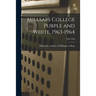 Millsaps College Purple and White, 1963-1964; 1963-1964