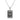 TK546 - High polished (no plating) Stainless Steel Chain Pendant with No Stone