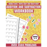 Addition and subtraction workbook grade 3-5: Math drills, Over 3500 Double digits, Triple digits, Multi digits practice problems