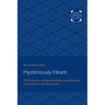 Mysteriously Meant: The Rediscovery of Pagan Symbolism and Allegorical Interpretation in the Renaissance