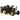 12V Ride on Tractor with 3-Gear-Shift Ground Loader for Kids 3+ Years Old-Black