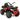 12 V Kids Electric 4-Wheeler ATV Quad with MP3 and LED Lights-Red