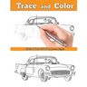 Trace and Color: Cars of the 1950s: Adult Coloring Book