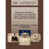 Mogulnicki (Charles) V. Connecticut U.S. Supreme Court Transcript of Record with Supporting Pleadings