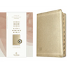 NLT Every Woman's Bible, Filament Enabled (Leatherlike, Soft Gold, Indexed, Red Letter)