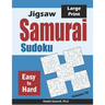 Jigsaw Samurai Sudoku: 500 Easy to Hard Jigsaw Sudoku Puzzles Overlapping into 100 Samurai Style