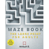 Maze Book: The Large Print For Adults