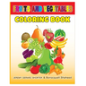 Fruits and Vegetables: Coloring Book for Kids