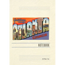Vintage Lined Notebook Greetings from Atlanta