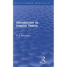 Introduction to Logical Theory