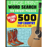 Large Print Word Search 100 Unique Puzzles Volume Two: 500 Top Country Songs of All Time - Best Songs of Decades of Music - Full Page Large Print Puzz