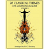 20 Classical Themes for Saxophone Quartet: Volume 1