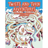 Twists and Turn Adventures: A Challenging Adult Maze Activity Book