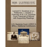 Leonard S. Goodman Et UX., Petitioners, V. Charles J. Futrovsky et al. U.S. Supreme Court Transcript of Record with Supporting Pleadings