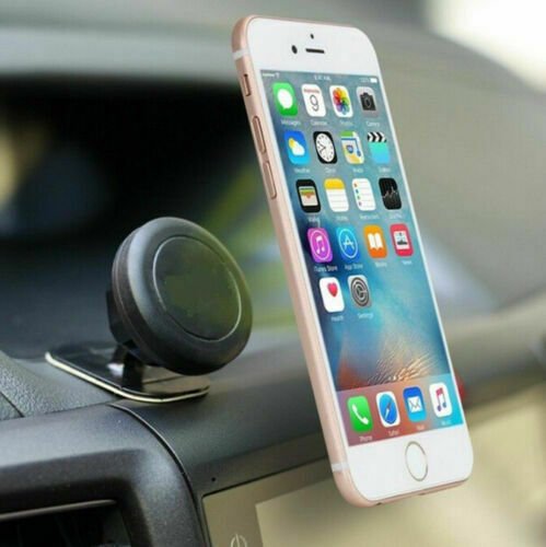 Universal 360° Magnetic Car Mount Holder Stand Stick on Dashboard For Cell Phone by Plugsus Home Furniture