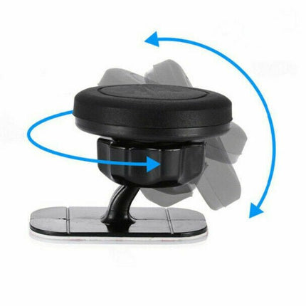 Universal 360° Magnetic Car Mount Holder Stand Stick on Dashboard For Cell Phone by Plugsus Home Furniture