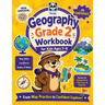 Geography Grade 2 Workbook for Kids Ages 7-8: 100+ Fun Activities on Maps & Globes, Continents & Oceans, Landforms, Bodies of Water, Directions, Symbo