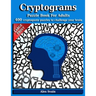 Cryptograms Puzzle Book for Adults: 400 Large Print Cryptoquote Puzzles to Challenge Your Brain