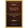 Memory Of The Somervilles V1: Being A History Of The Baronial House Of Somerville (1815)