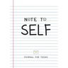 Note to Self- Journal for Teens