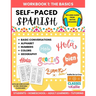 Self-Paced Spanish Workbook 1: Spanish Basics for Students, Homeschool, and Adult Learners - Alphabet, Numbers, Colors, Geography, and Basic Conversat