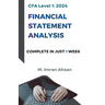 CFA Level 1 Financial Statement Analysis