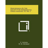 Proceedings of the Society for Experimental Stress Analysis, V5, No. 1