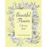 Beautiful Flowers Colouring Book: Large print for Adults
