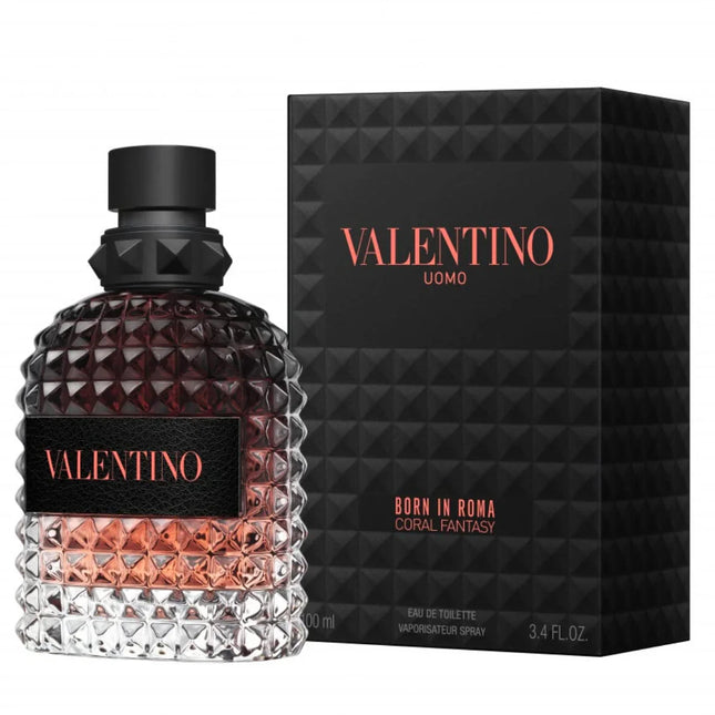 Valentino Uomo Born In Roma Coral Fantasy 3.4 oz EDT for men by LaBellePerfumes