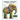 Animal Topiary Adult Coloring Book: 50 Beautiful Images of Animals Made of Flowers and Blooms
