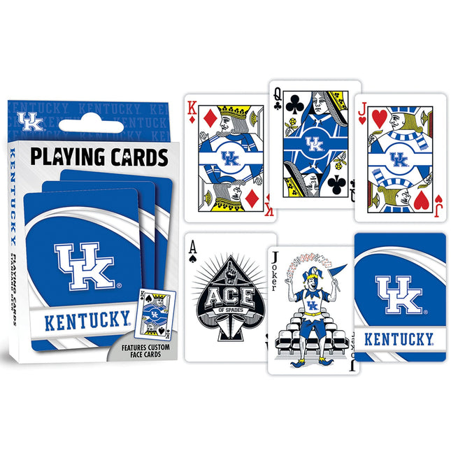 Kentucky Wildcats Playing Cards - 54 Card Deck by MasterPieces Puzzle Company INC