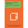 Permanent, Durable Book Paper: Summary of a Conference Held in Washington, D. C., September 16, 1960