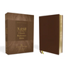 Nasb, Classic Reference Bible, Genuine Leather, Buffalo, Brown, Red Letter, 1995 Text, Comfort Print
