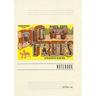 Vintage Lined Notebook Greetings from Big Trees, Santa Cruz, California
