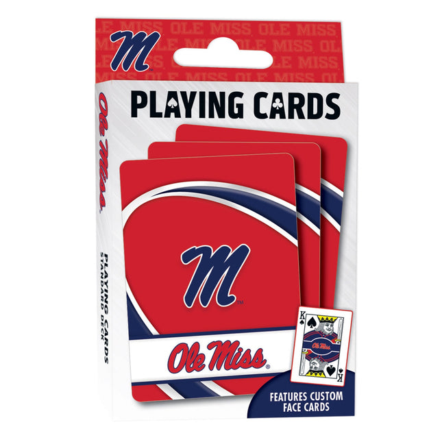 Ole Miss Rebels Playing Cards - 54 Card Deck by MasterPieces Puzzle Company INC