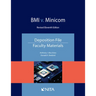 BMI v. Minicom: Deposition File, Faculty Materials