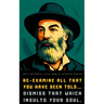 Walt Whitman's Little Book of Selected Quotes: on Life, Love, and Poetry