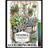 Make Your Own Wall Art - A Coloring Book Potted Plants and Succulents