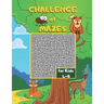 Challenge of Mazes for Kids 4-8: Fun & Challenging Mazes for Kids 4-8. Activity Book for Preschoolers, Maze Activity for Kids Ages 4-8 Puzzles.
