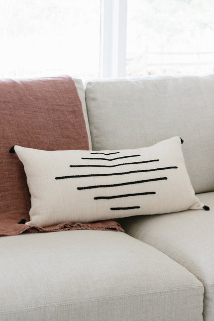 Hela Lumbar Throw Pillow by Creative Women