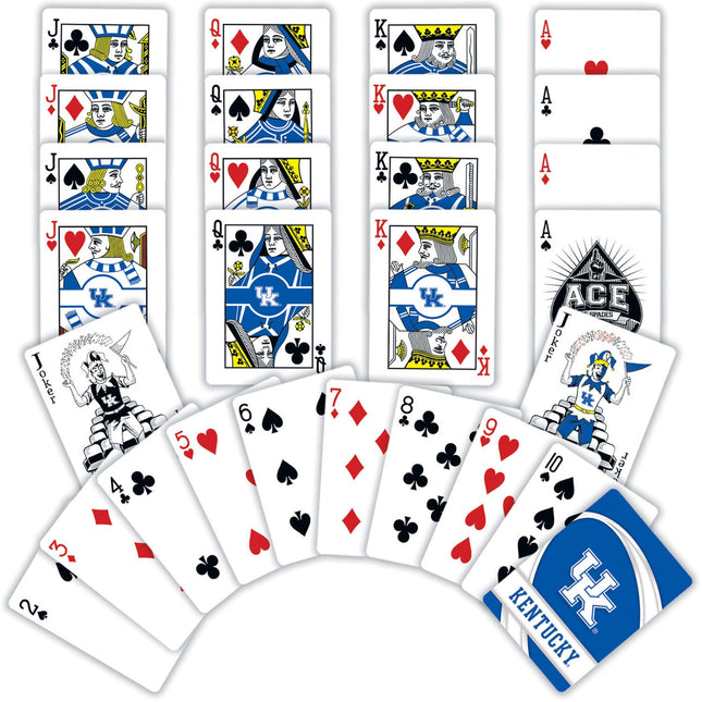 Kentucky Wildcats Playing Cards - 54 Card Deck by MasterPieces Puzzle Company INC