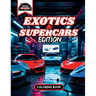 Revline Coloring Exotic/Supercars Cars Coloring Book
