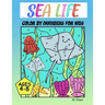 Sea Life Color by Number for Kids Ages 4-8
