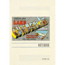 Vintage Lined Notebook Greetings from Beautiful Lake Cumberland, Kentucky