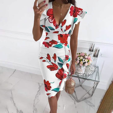 Women's Sheath Knee Length Dress
